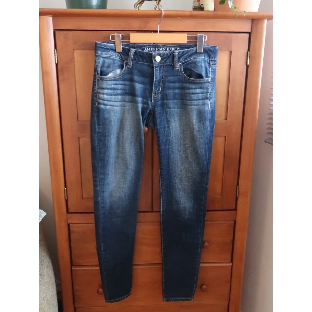 *FREE IN A BUNDLE* Y2K American Eagle Jeggings - Picture 4 of 10